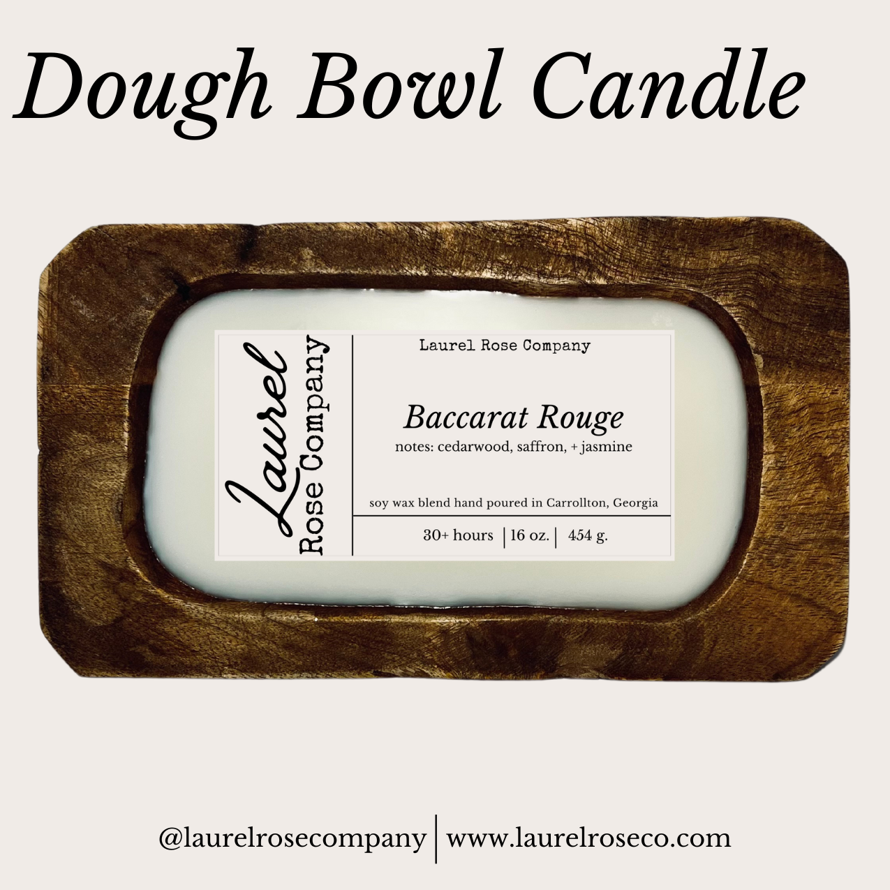 Dough Bowl Candle