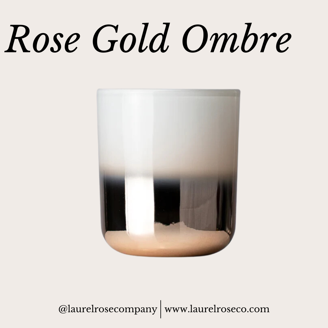 The Ember Wood Wick - Rose Gold Ombre
