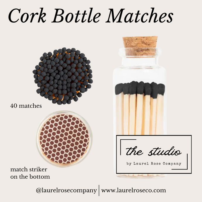 Cork Bottle Matches